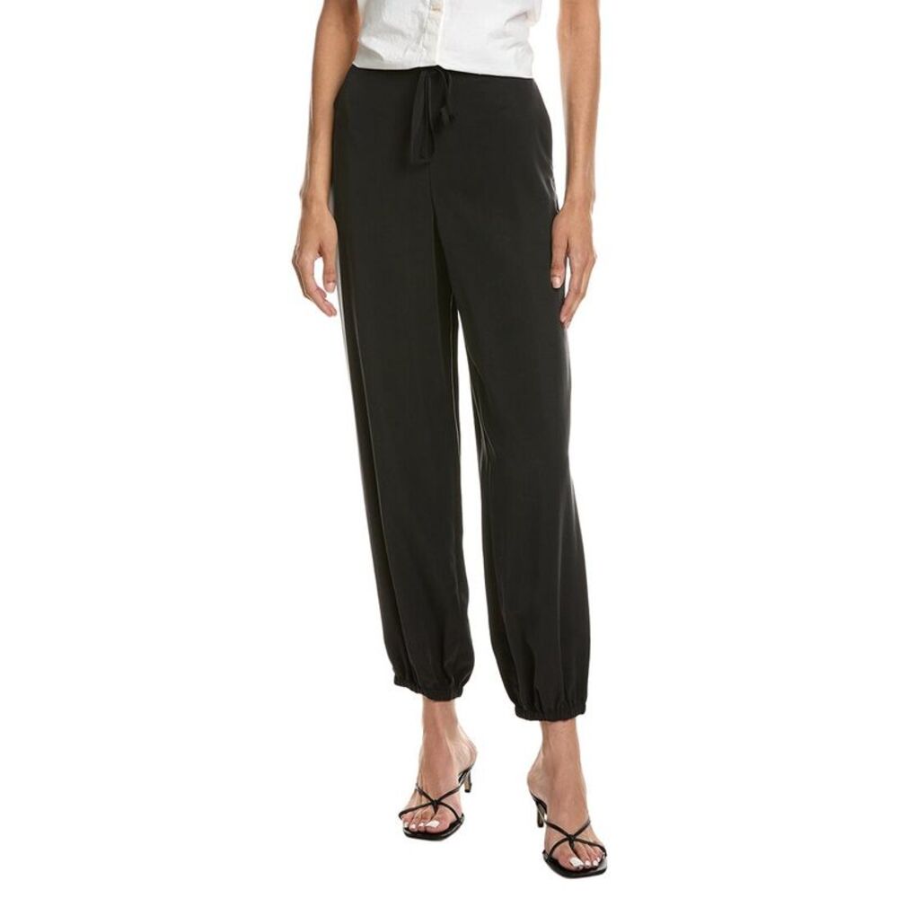 Theory Womens Pull On Wide Jogger